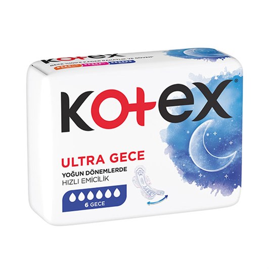 Kotex Ultra Tekli Gece 6'lı