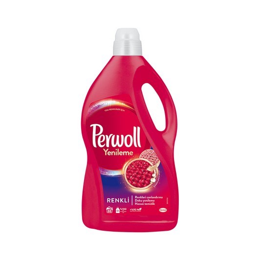 Perwoll Hassas Bakım Sıvı Çamaşır Deterjanı 4 lt (66 Yıkama) Renkli Yenileme