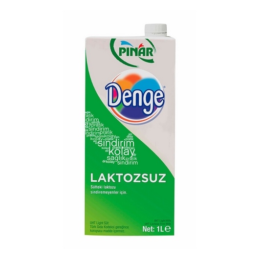 Pınar Denge Laktozsuz Süt 1 lt