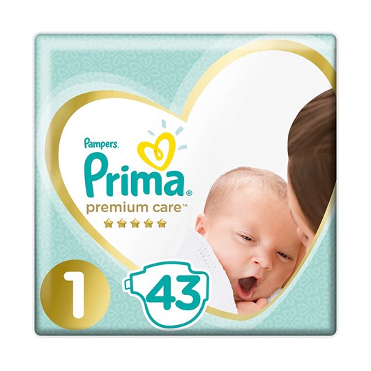 Prima Bebek Bezi Premium Care Yenidogan Ekonomi Paketi 1 Beden 43 Adet