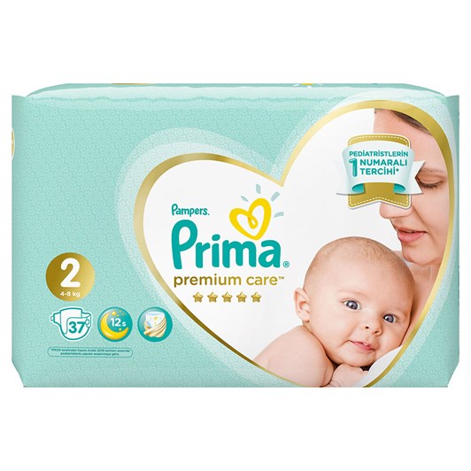 Prima Bebek Bezi Premium Care Mini EkoNomi Paketi 2 Beden 37 Adet