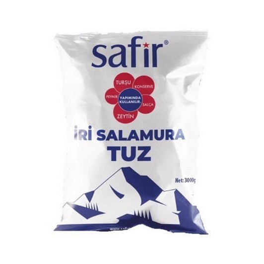 Safir Tuz Salamura 3 kg