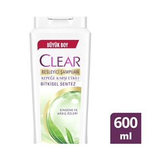 Clear Women Şampuan Bitkisel Sentez 600 ml