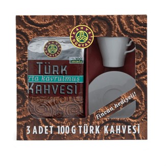 Kahve Dünyası Türk Kahvesi Orta Fincan Hediyeli 300 gr