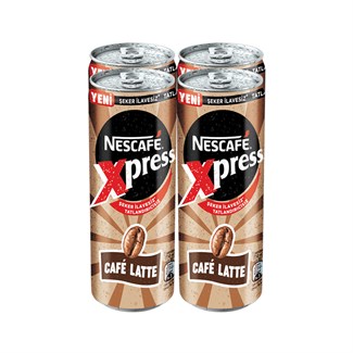 Nescafe Xpress Cafe Latte Original 4x250 ml