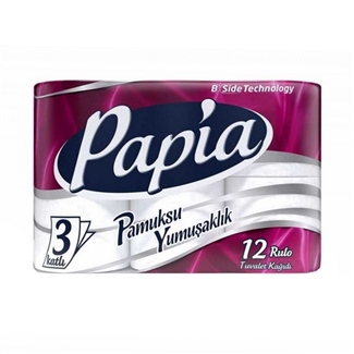 Papia Tuvalet Kağıdı 12'lı