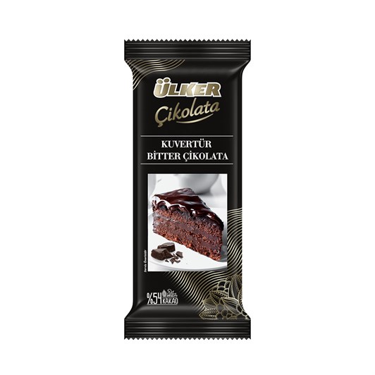 Ülker Kuvertür Bitter Çikolata 200 gr