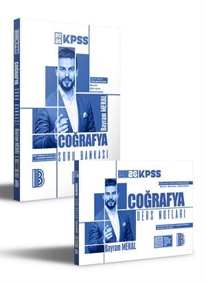 2026 KPSS Coğrafya Ders Notları ve Soru Bankası Seti Benim Hocam Yayınları