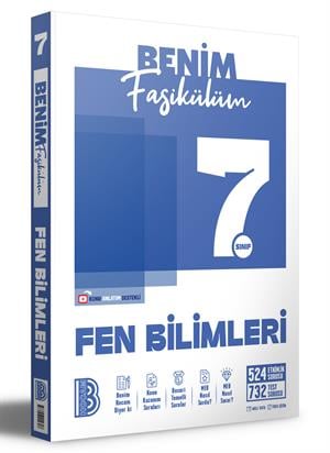 7. Sınıf Fen Bilimleri Benim Fasikülüm Benim Hocam Yayınları