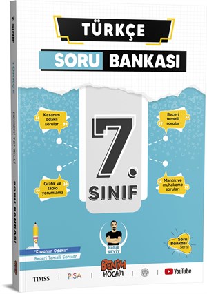 7. Sınıf Türkçe Soru Bankası Benim Hocam Yayınları