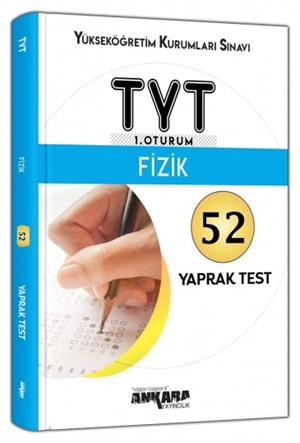 Ankara Yayıncılık TYT 1. Oturum Fizik 52 Yaprak Test