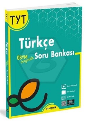 Endemik Yayınları 2022 TYT Türkçe Soru Bankası