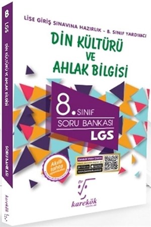 Karekök Yayınları 8. Sınıf LGS Din Kültürü ve Ahlak Bilgisi Soru Bankası