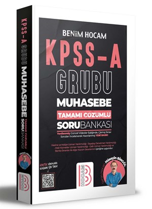 KPSS A Grubu Muhasebe Tamamı Çözümlü  Soru Bankası  Benim Hocam Yayınları