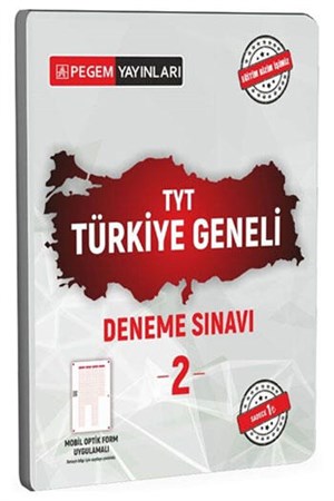 Pegem Akademi Yayıncılık TYT Türkiye Geneli Deneme Sınavı 2