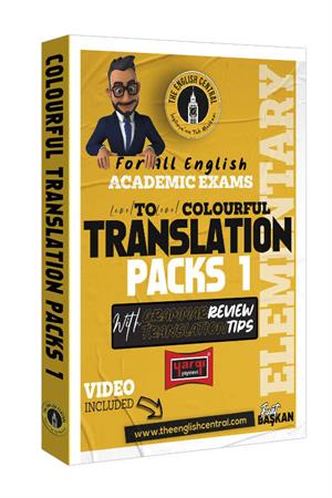 Yargı Yayınları 2023 Tüm İngilizce Akademik Sınavlar İçin Çeviri Fasikülleri Gramer Özeti Çeviri İpuçları Translation Packs 1 (Elemantary)