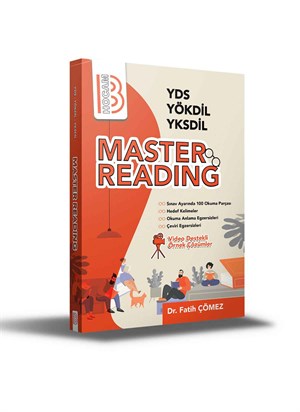 YDS - YÖKDİL - YKSDİL Master Reading Benim Hocam Yayınları