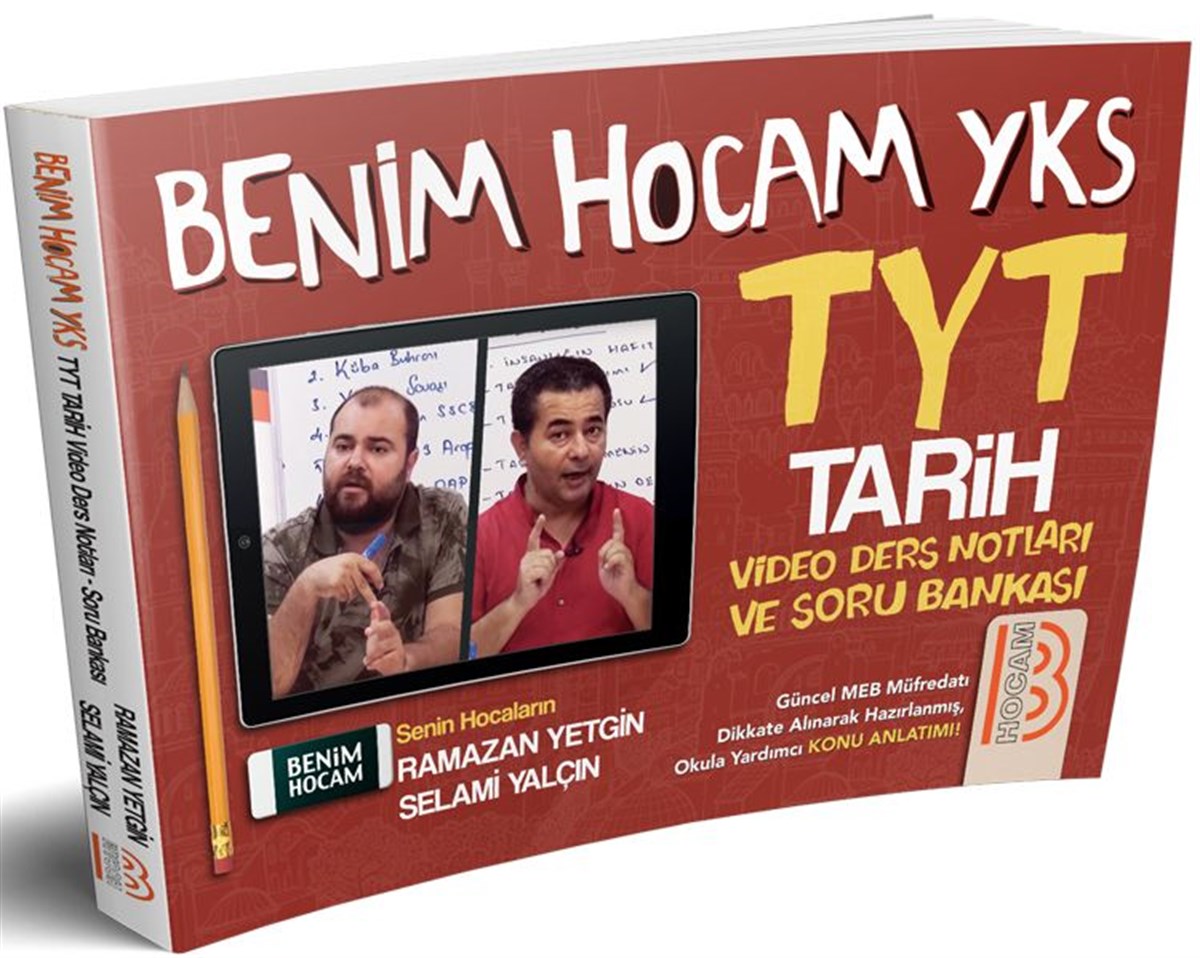 2019 YKS-TYT Tarih Video Ders Notları ve Soru Bankası Benim Hocam Yayınları