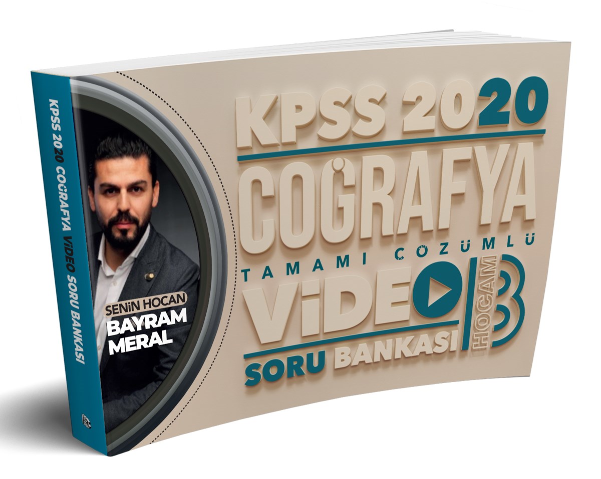 2020 KPSS Coğrafya Tamamı Çözümlü Video Soru Bankası Benim Hocam Yayınları