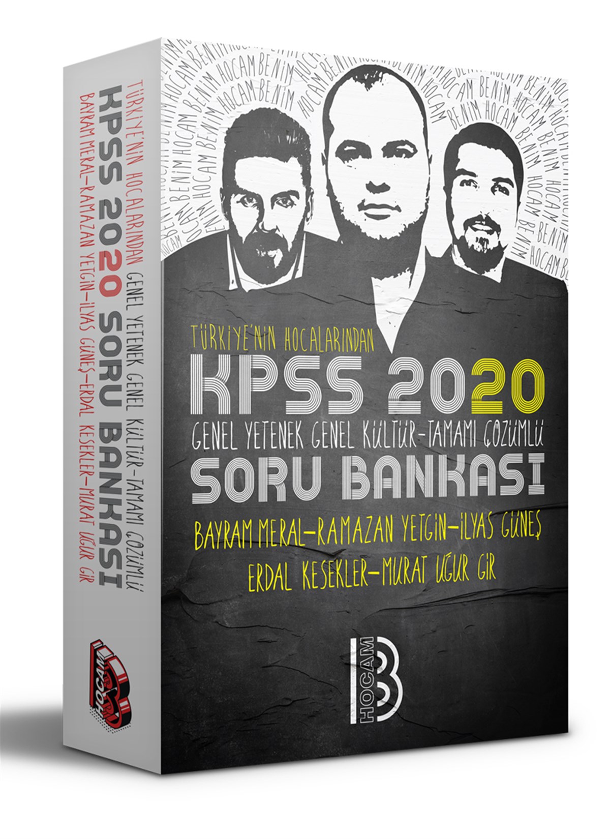2020 KPSS G-Y - G-K Tamamı Çözümlü Soru Bankası Benim Hocam Yayınları