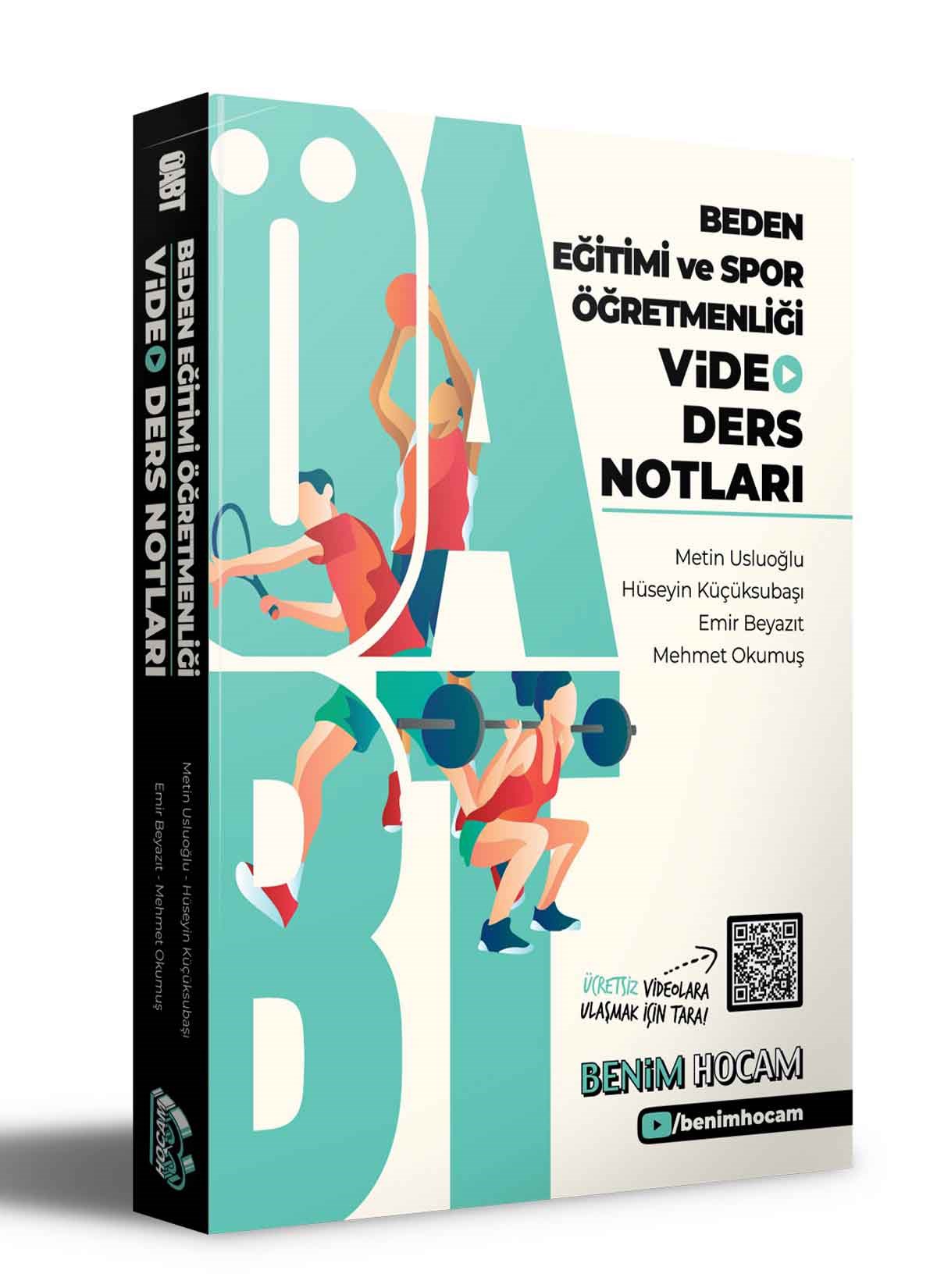 2021 ÖABT Beden Eğitimi ve Spor Öğretmenliği Video Ders Notları Benim Hocam  Yayınları