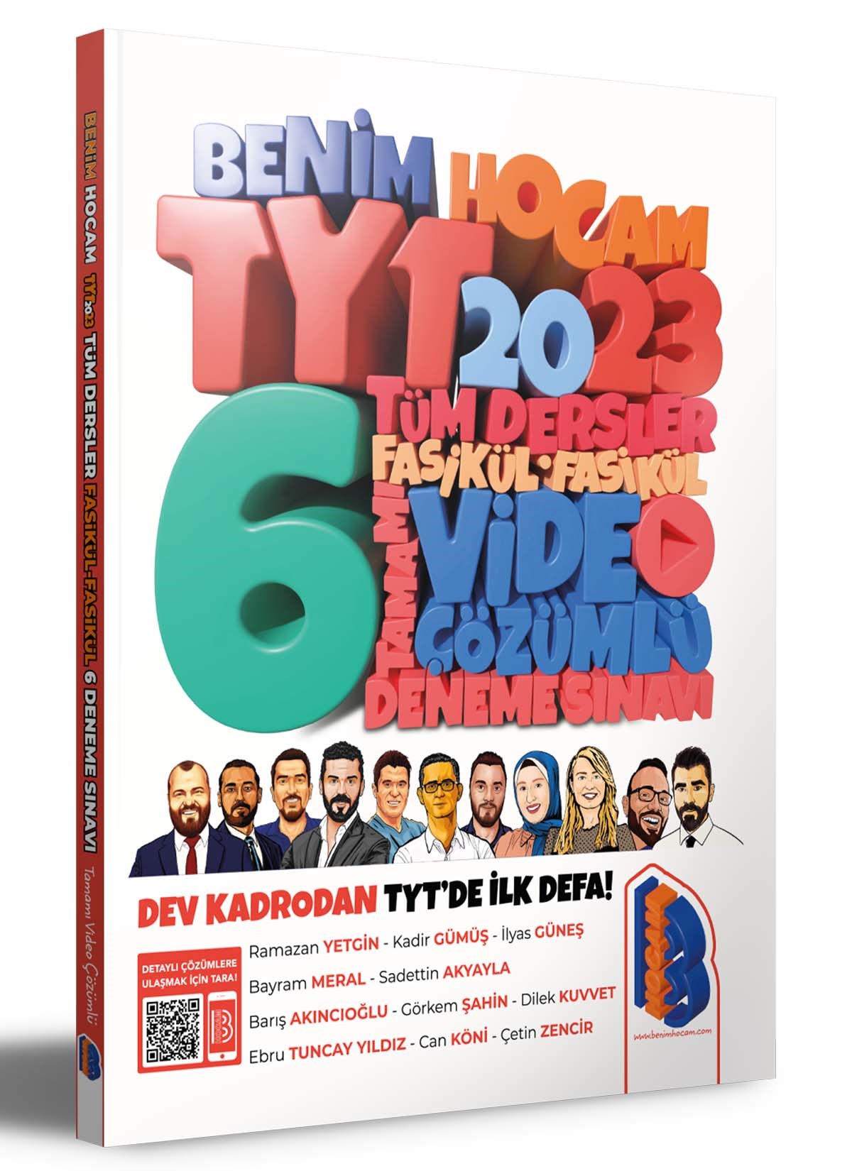 2023 TYT Tüm Dersler Tamamı Video Çözümlü Fasikül Fasikül Deneme Sınavı Benim  Hocam Yayınları