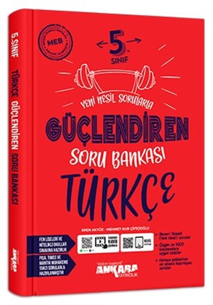 5. Sınıf Güçlendiren Türkçe Soru Bankası Ankara Yayıncılık