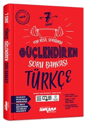 7. Sınıf Güçlendiren Türkçe Soru Bankası Ankara Yayıncılık