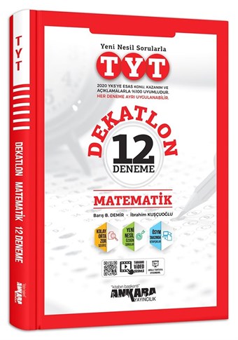 TYT Dekatlon Matematik 12 Deneme Sınavı
