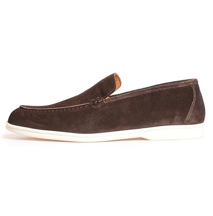 Kahve Süet Erkek Loafer