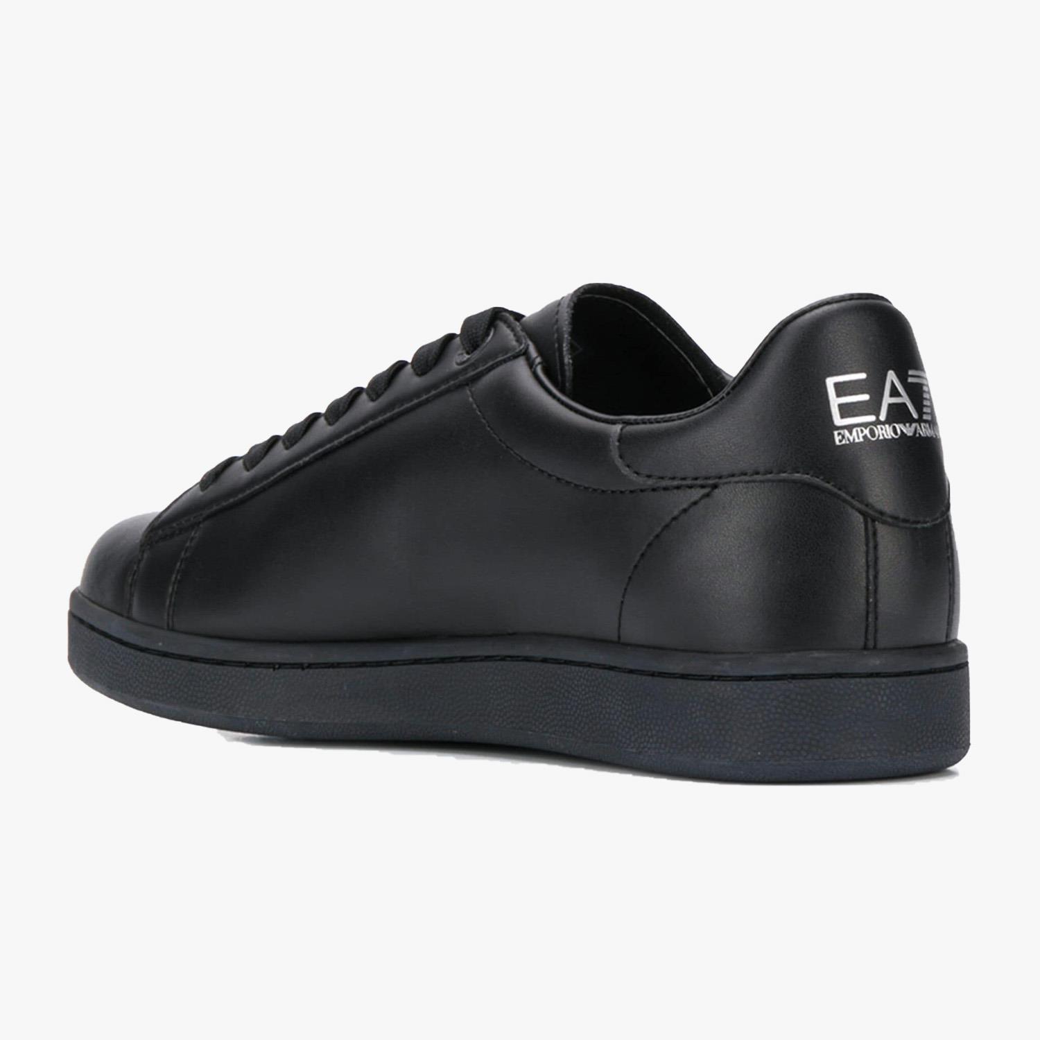 Ea7 Emporio Armani Siyah Sneakers | Flower Ayakkabı