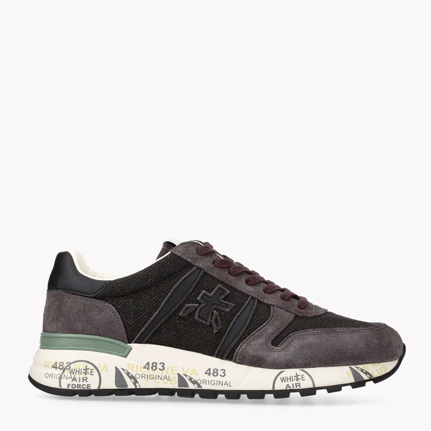 Premiata Kahve Lander 6984 Erkek Sneaker | Flower Ayakkabı