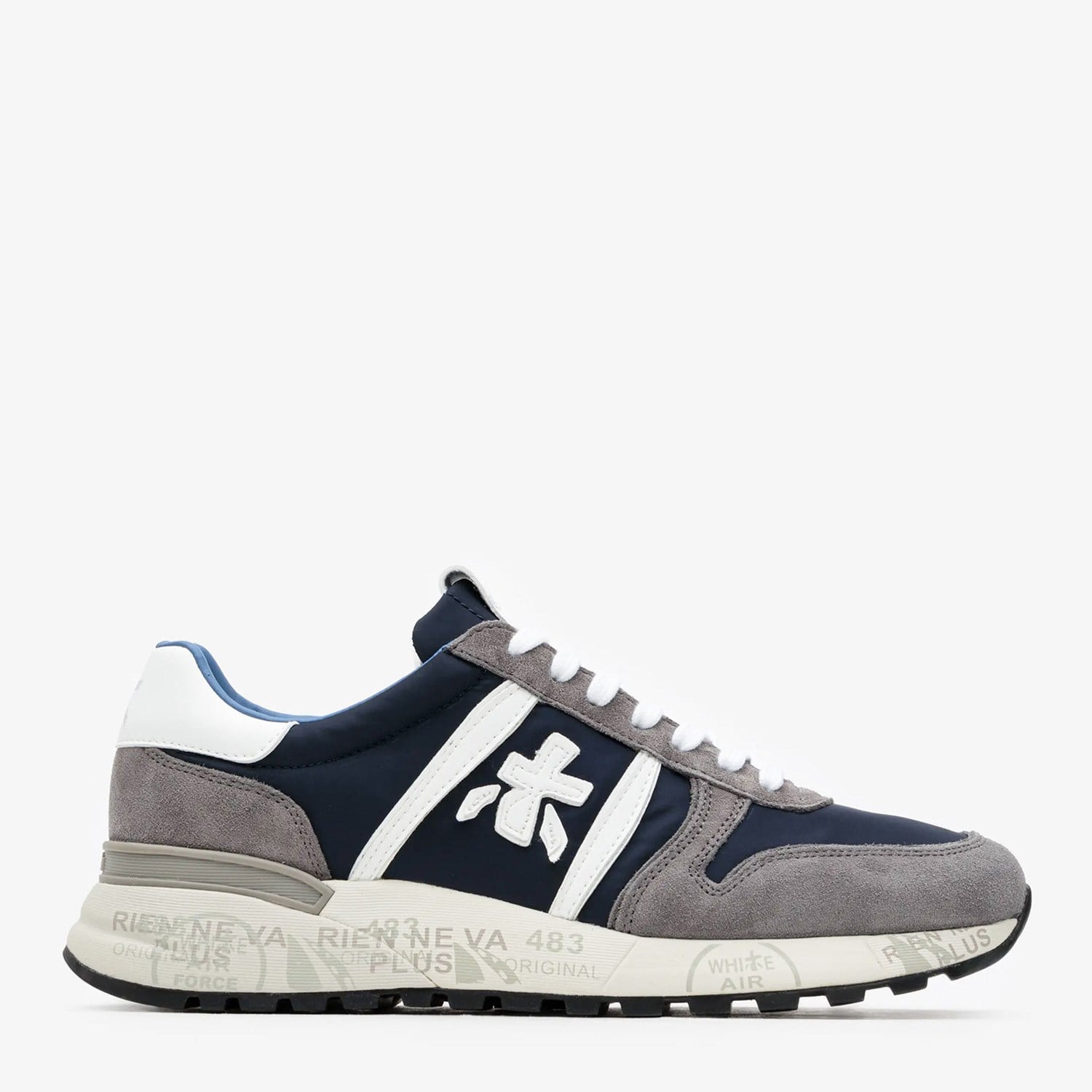 Premiata Lacivert Lander 7203 Erkek Sneaker | Flower Ayakkabı