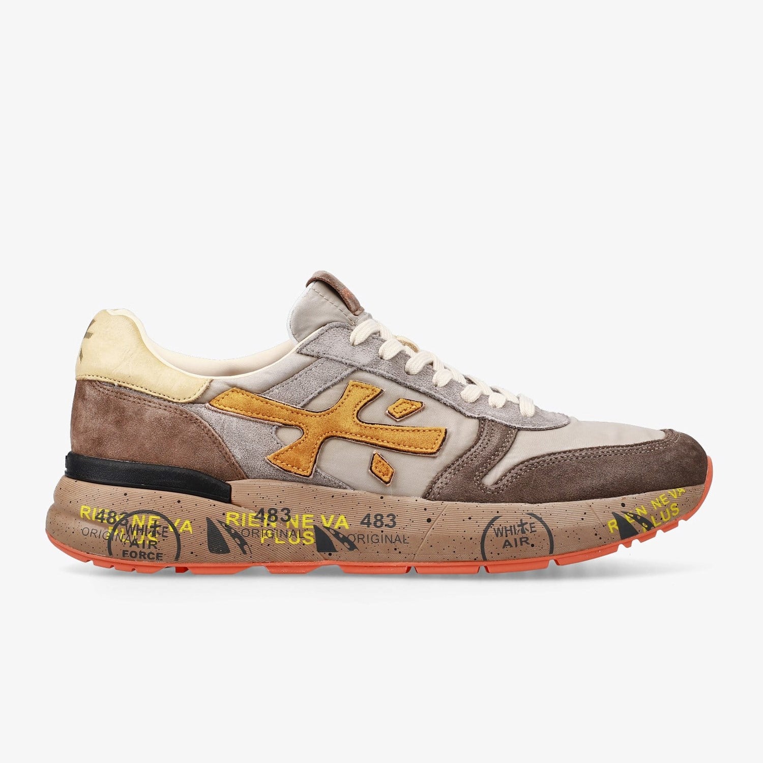 Premiata Mick 7866 Kahverengi Erkek Spor Ayakkabı | Flower Ayakkabı