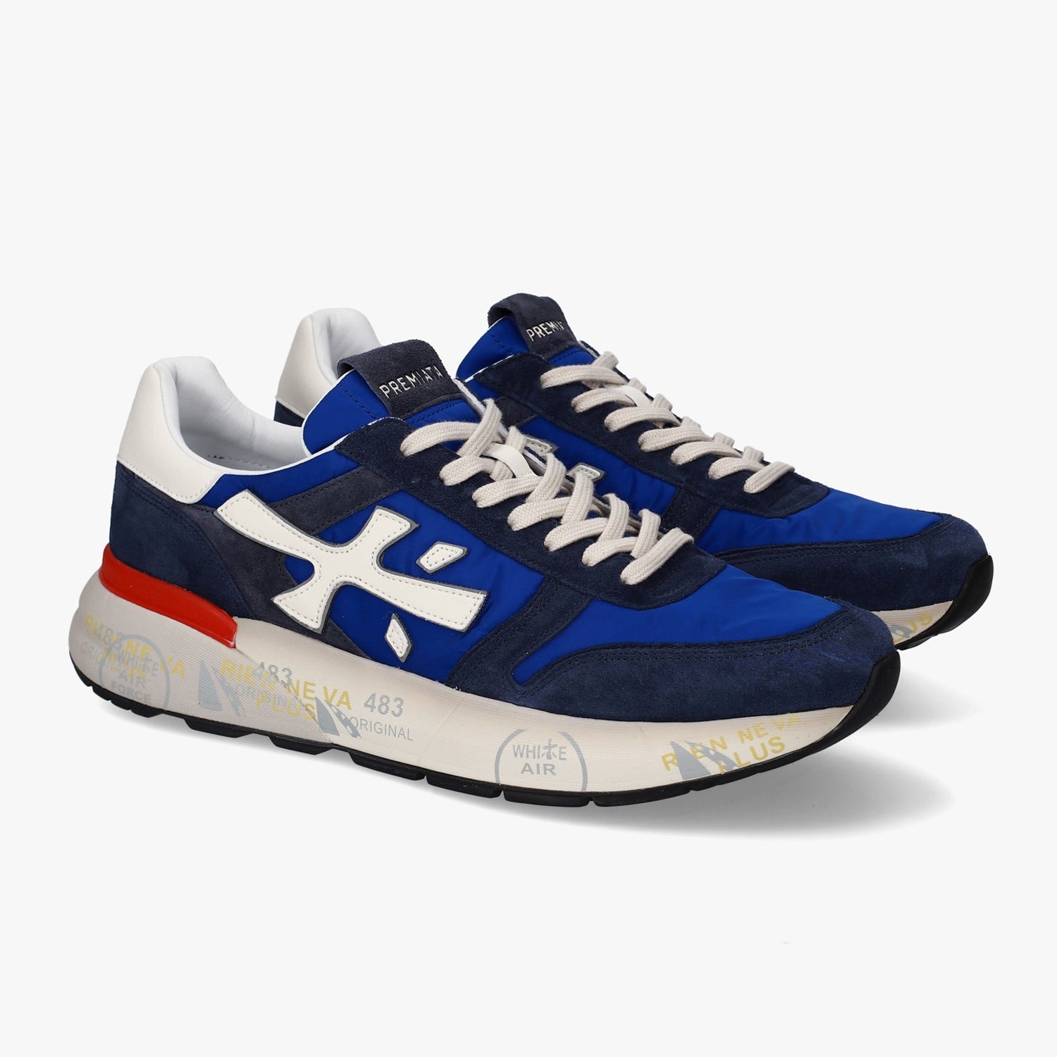 みっきー Premiata Mick 8008 Lacivert Erkek Spor Ayakkabı | Flower Ayakkabı