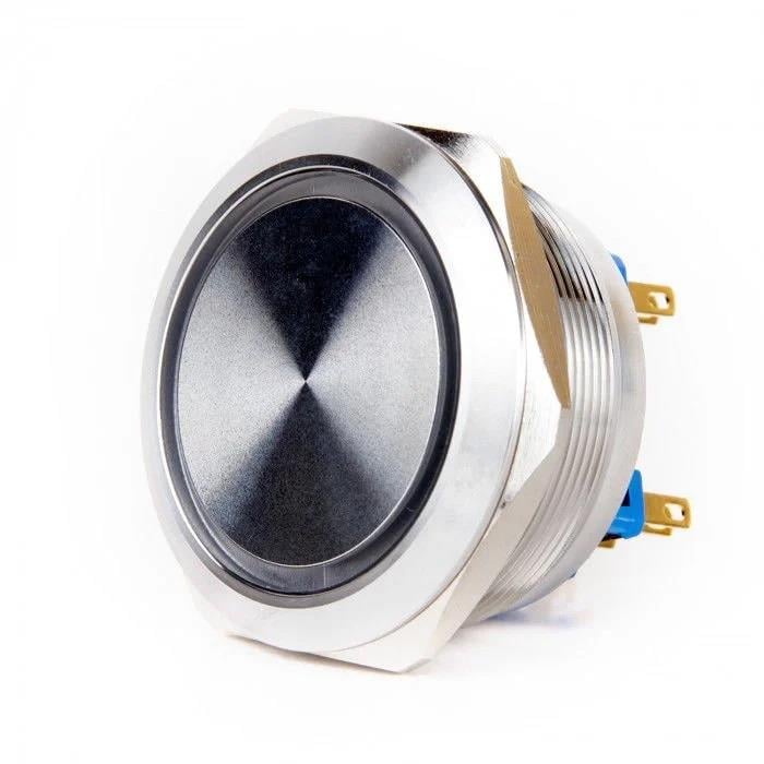 40mm Ledli Metal Yaylı Buton 6-24V DC 2NO+2NC IP67