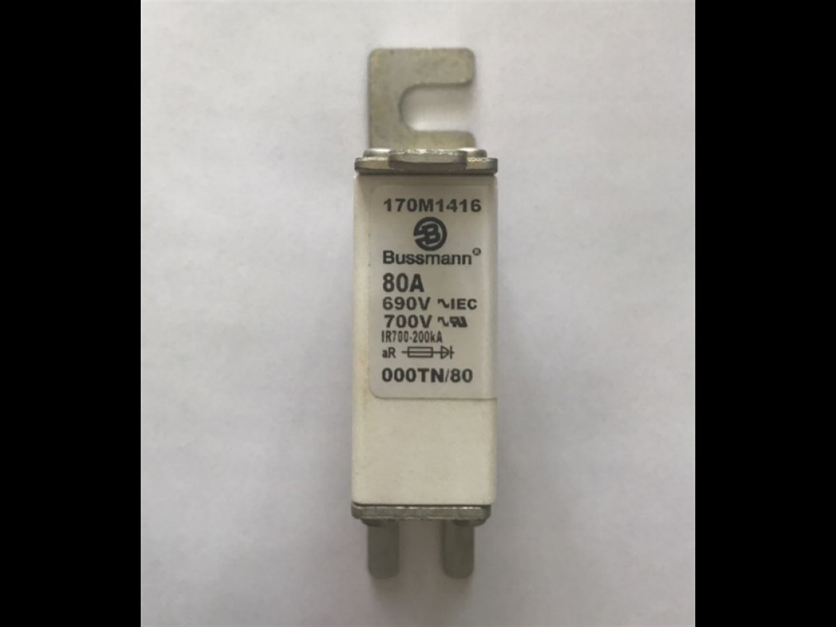 Bussmann 170M1416 80A Tabana Montaj Hızlı Sigorta