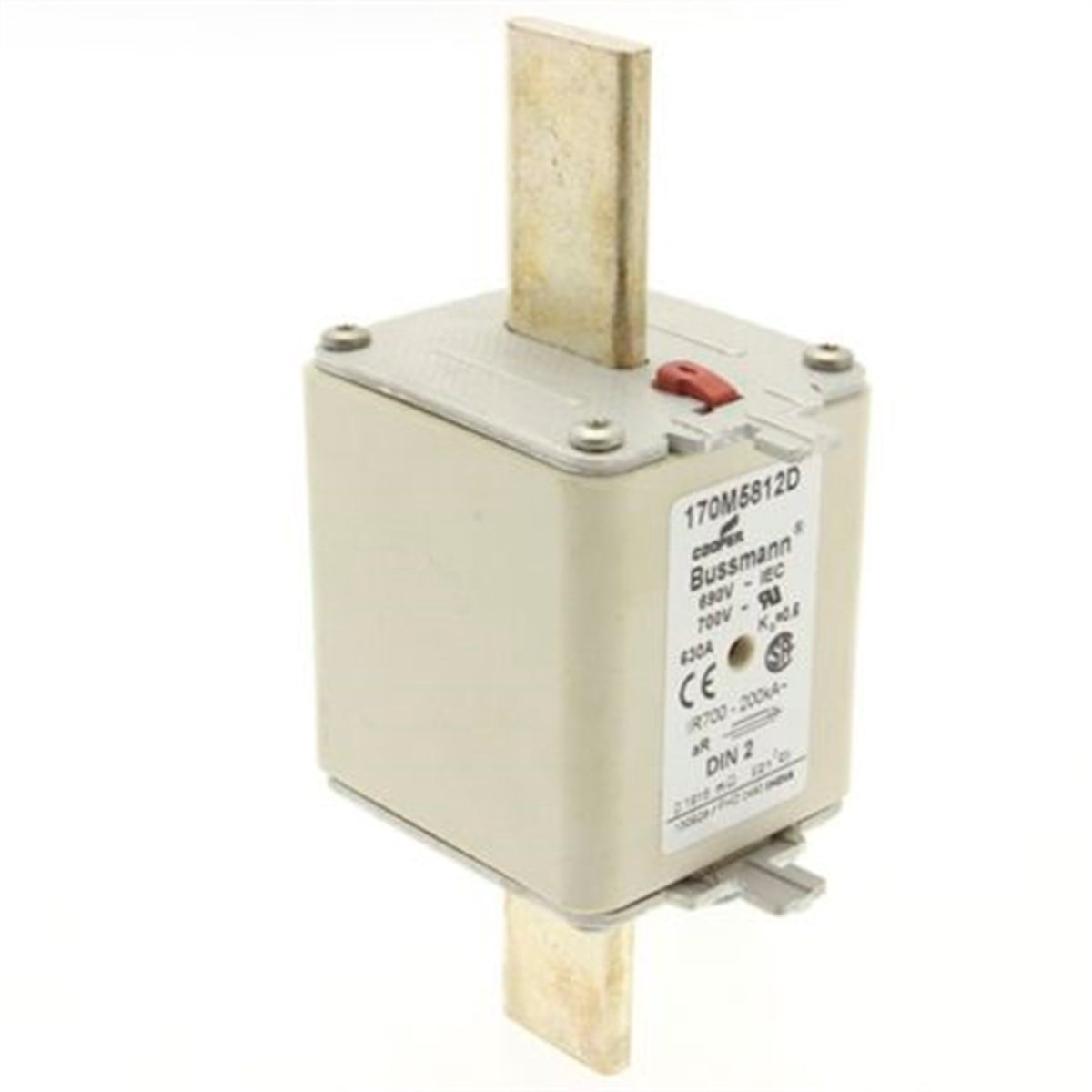 Bussmann 170M5812D 630A NH2 Hızlı Bıçaklı Sigorta