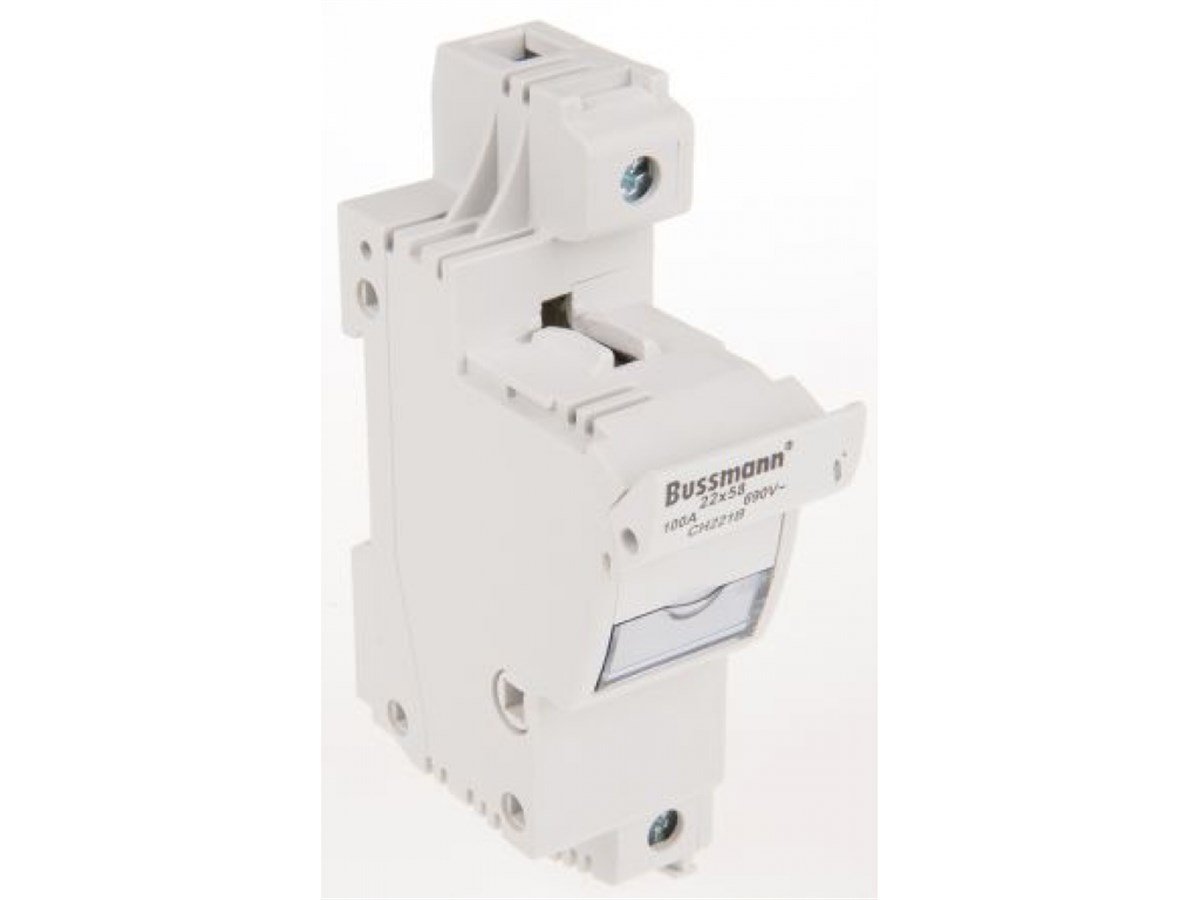 Bussmann CH221DU 22x58 Tekli Sigorta Yuvası
