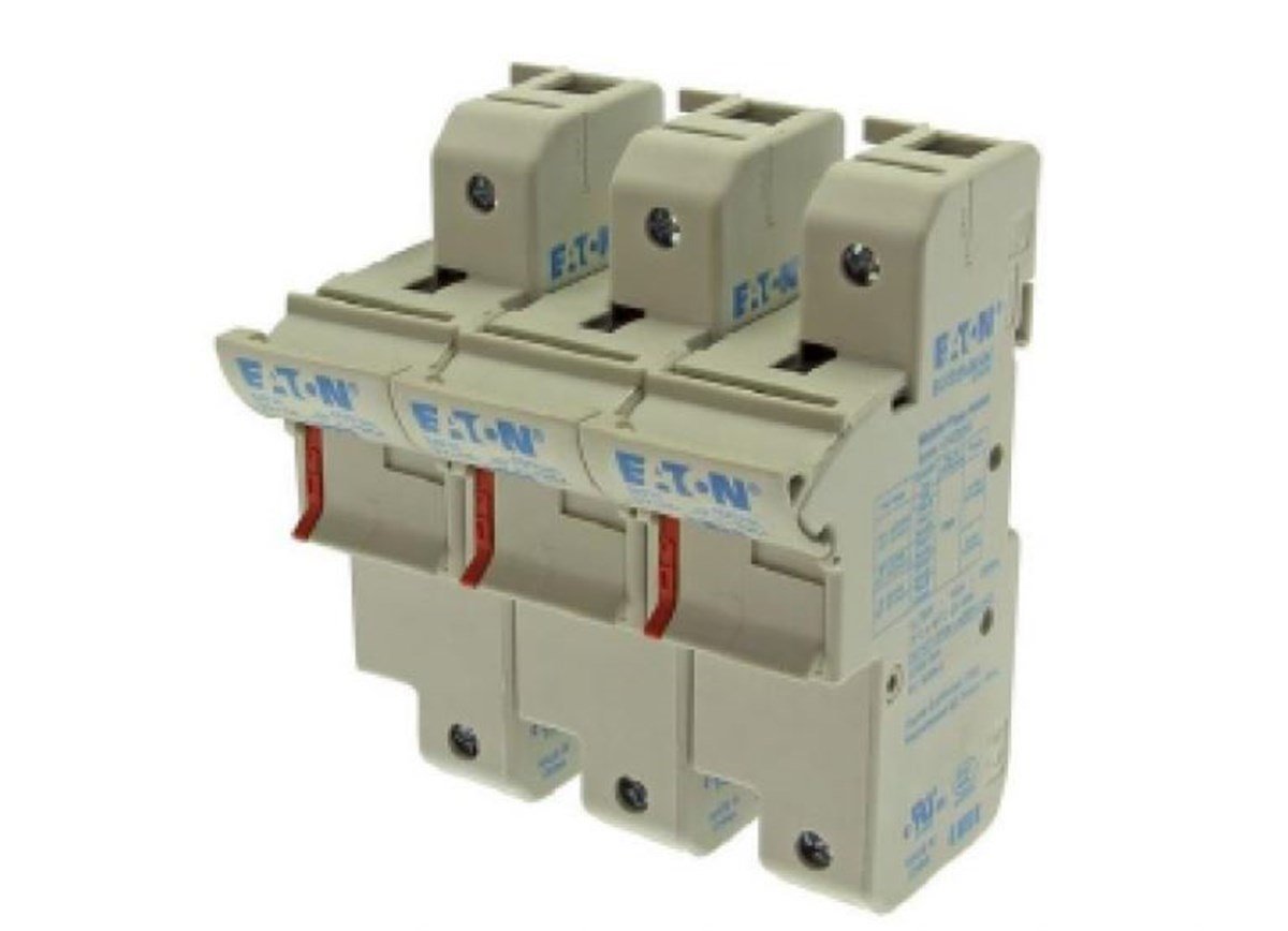 Bussmann CH223DU 22x58 3'lü Sigorta Yuvası