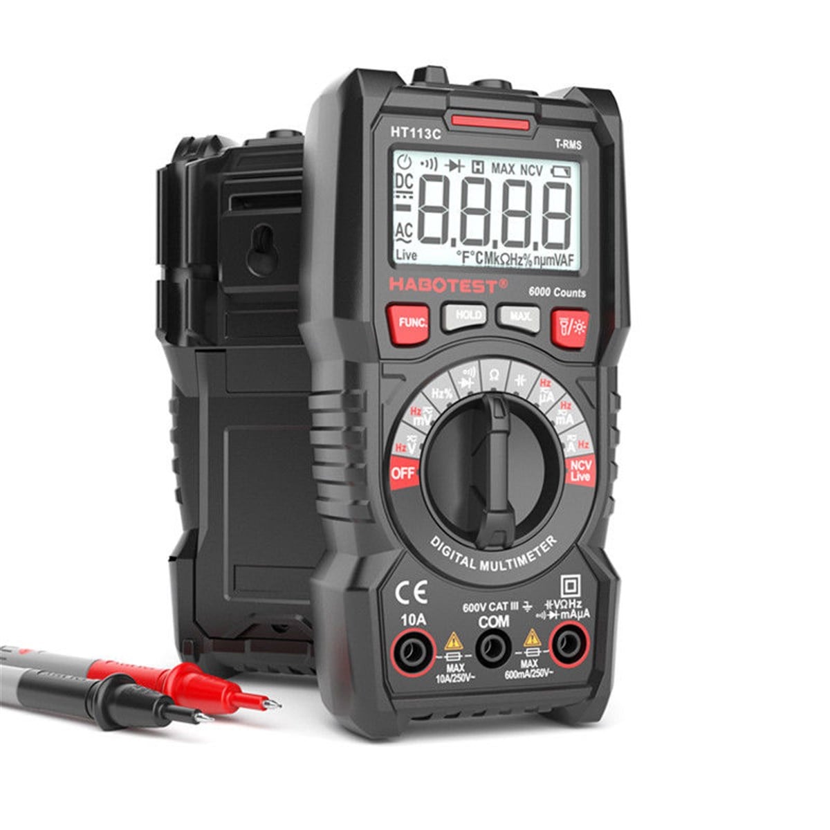 HABOTEST HT113C TRUE RMS DİJİTAL MULTİMETRE ÖLÇÜ ALETİ ÖLÇÜ CİHAZI