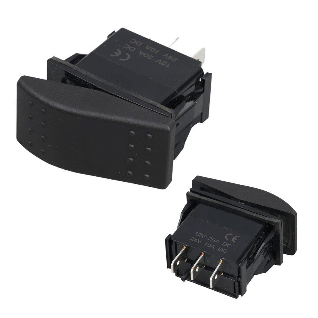 IC-134M-N6 MARİN SWITCH 3P (ON)-OFF-ON 12-24V LEDSİZ