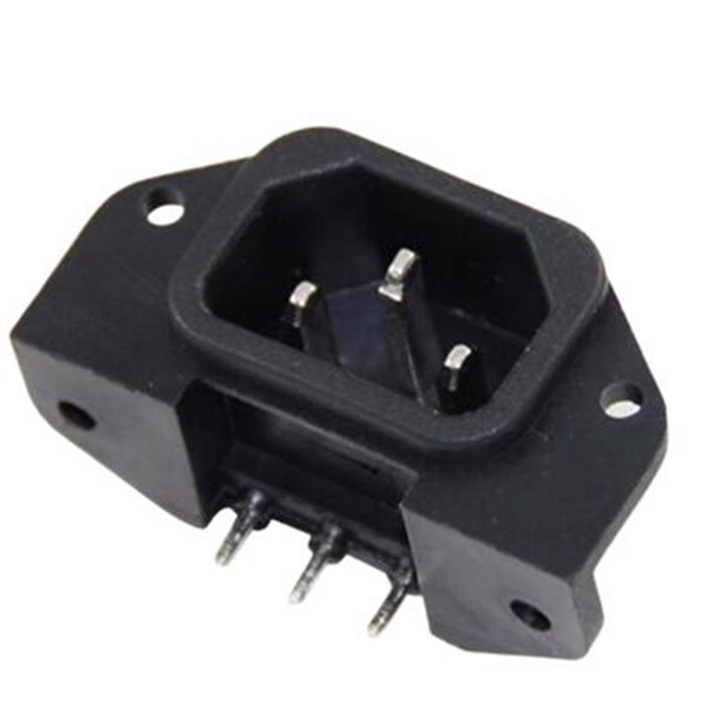 IC-212C POWER SOKET 90'C PCB YENİ C14