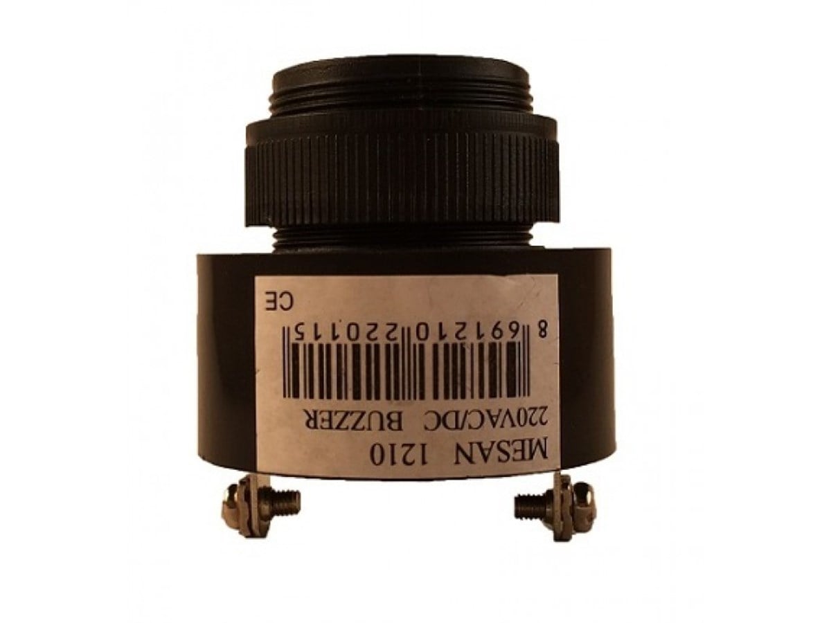 Mesan 1210 Kesik Kesik Çalan 220 V Buzzer