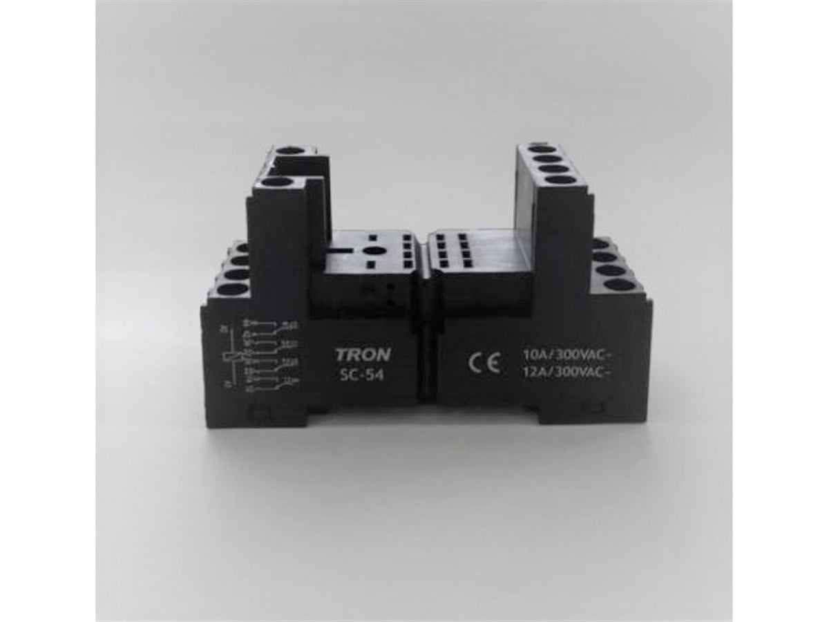 SC-54 14 PİN KISA TİP  Röle Soketi