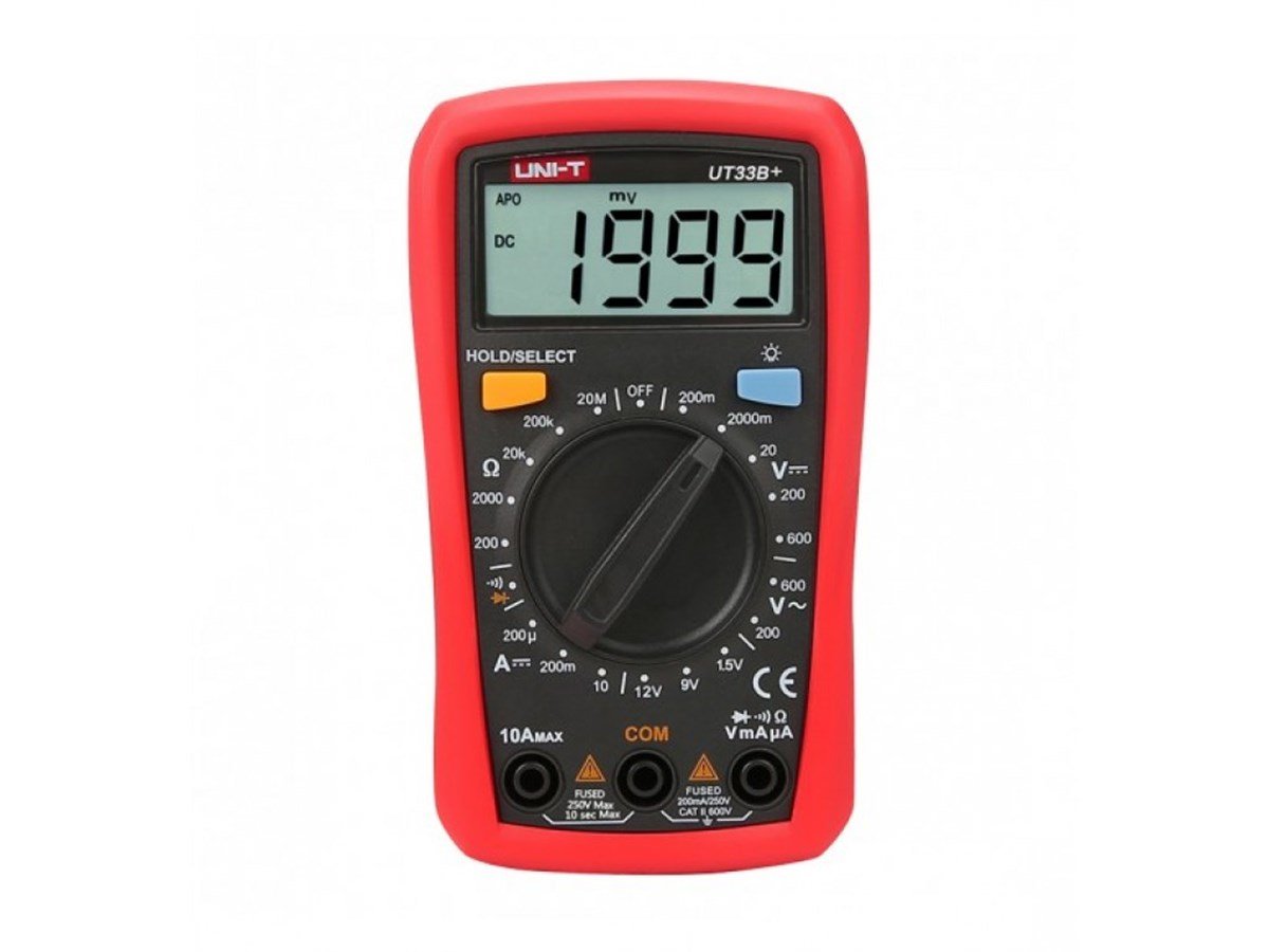Unı-T UT33B+ Dijital Multimetre Ölçü Aleti