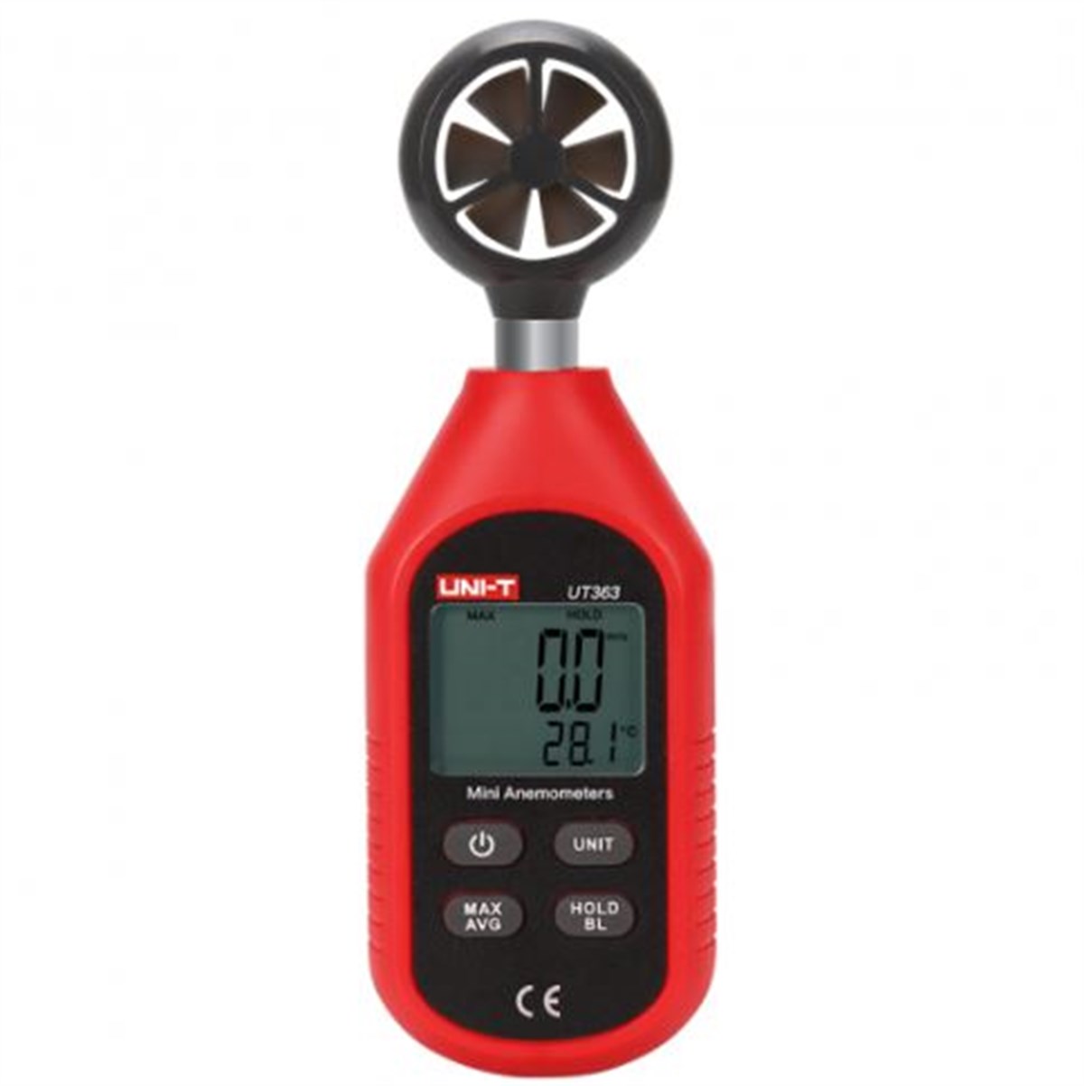 Unı-T UT363 Mini Rüzgar ve Hava Hızı Ölçü Aleti