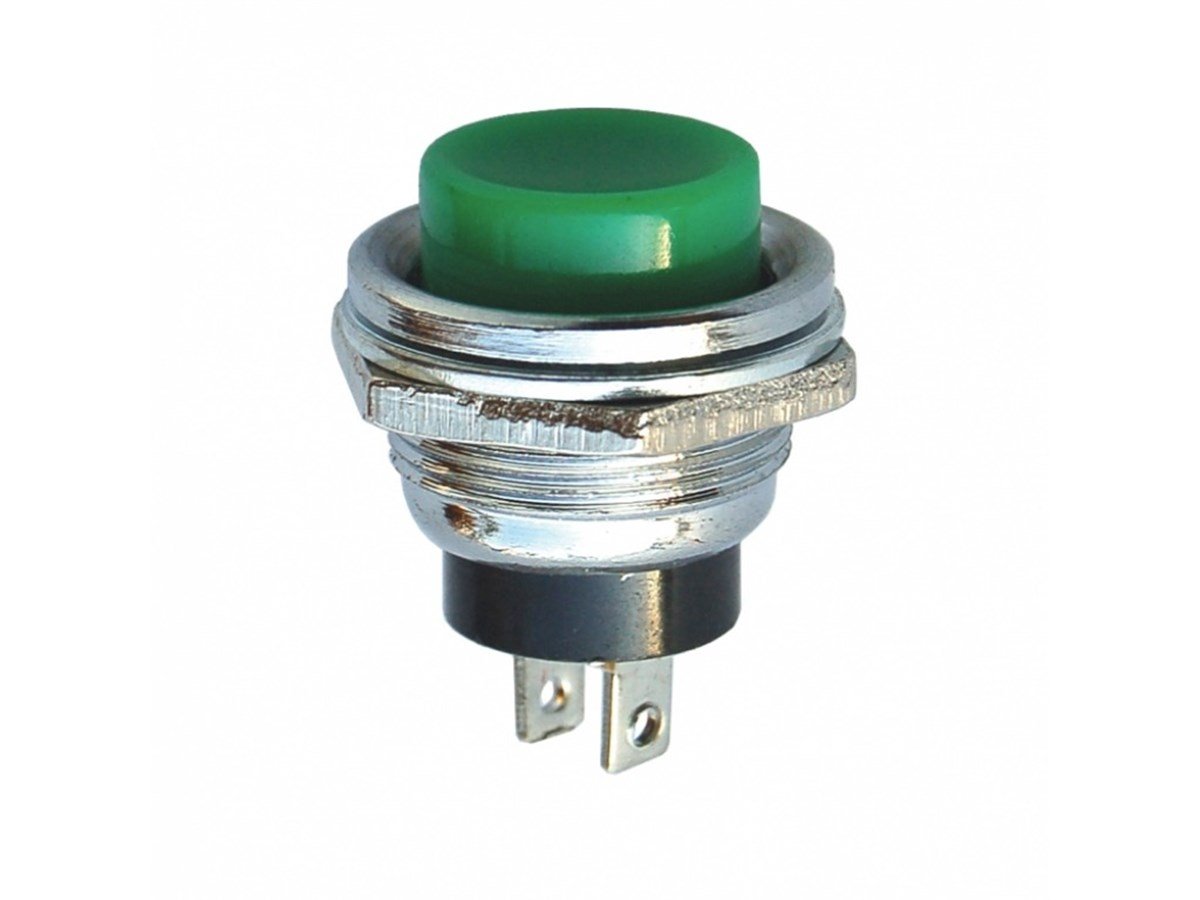 Yuvarlak Metal Buton 16mm IC-180