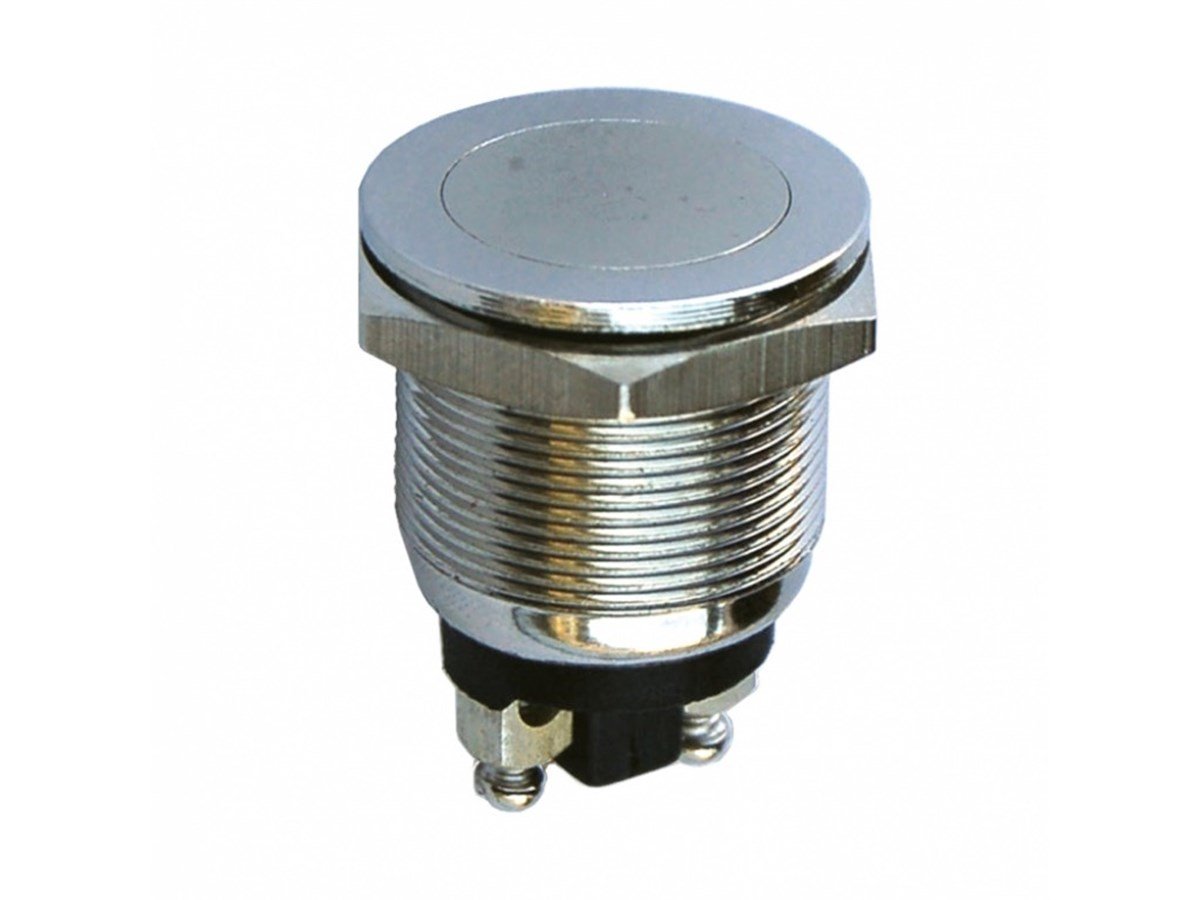 Yuvarlak Metal Buton 19mm Düz Kafa IC-182
