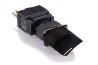 16mm Yuvarlak Yaylı Mandal Buton 0-1 1NO+1NC 4 Pin